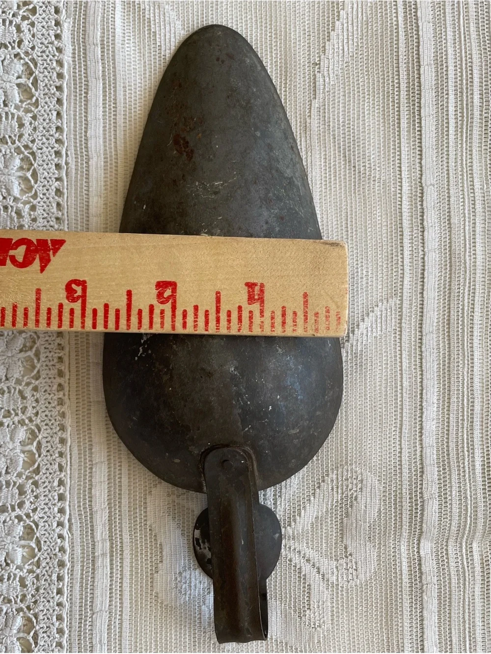 Vintage Primitive Metal Grain Scoop Rustic Farmhouse Decor
